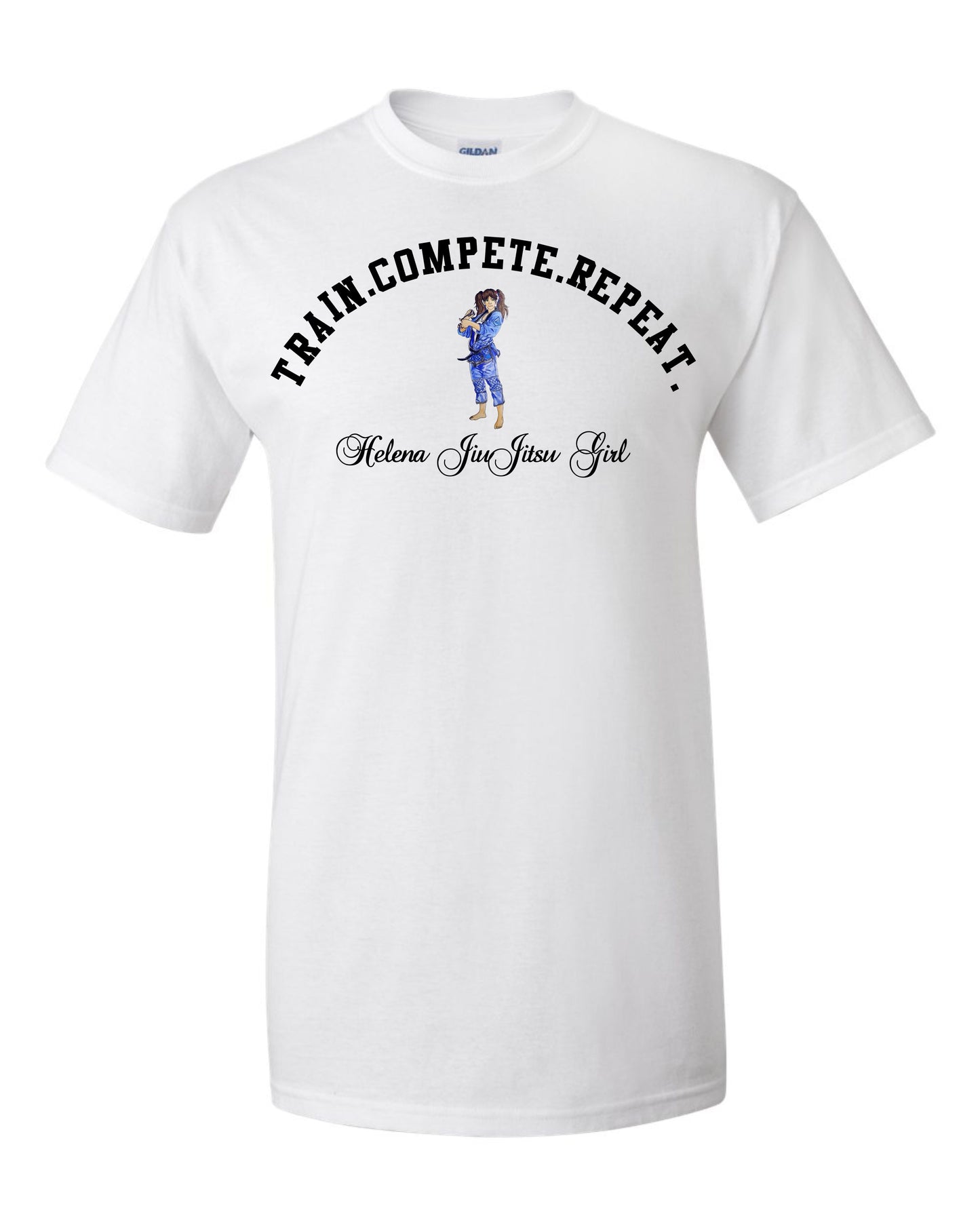 T-Shirt - TRAIN. COMPETE. REPEAT.